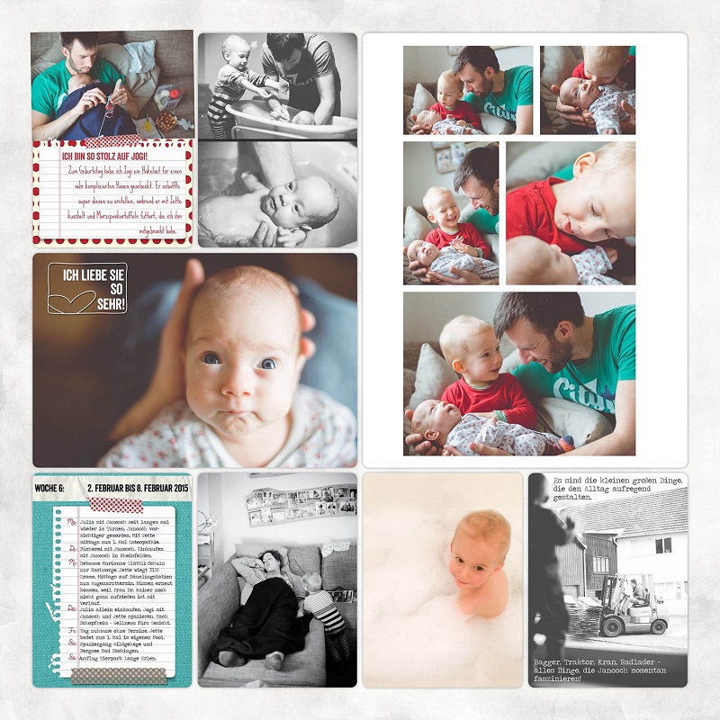 Fotoalbum als Scrapbook