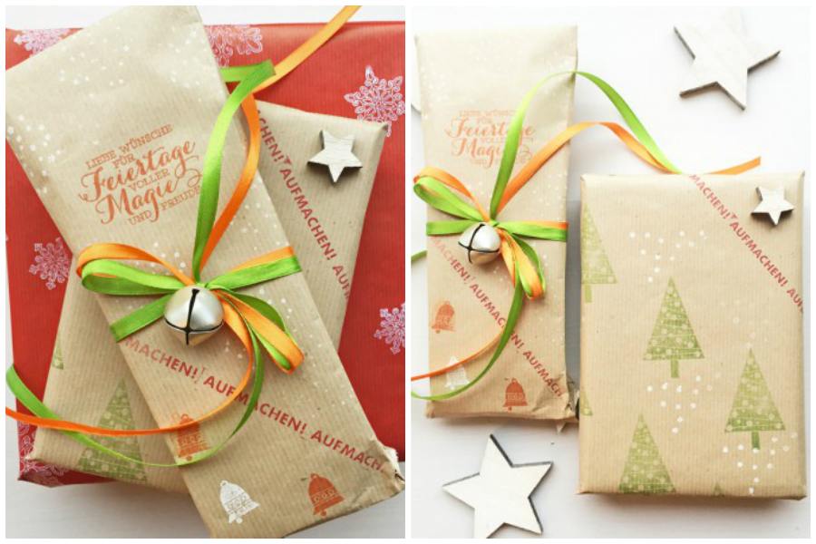 Geschenkpapier selber machen