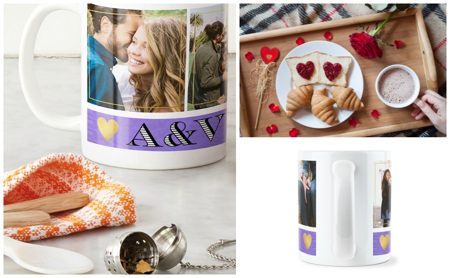 Foto-Tasse als Valentinstagsgeschenk selbst designen