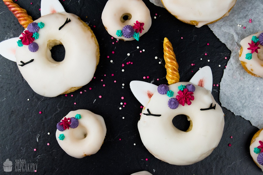 Einhorn-Donuts