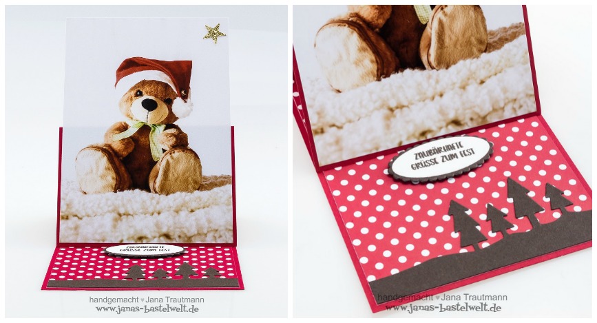 Bastle eine Weihnachtskarte mit Foto – Jana zeigt dir, wie es geht!